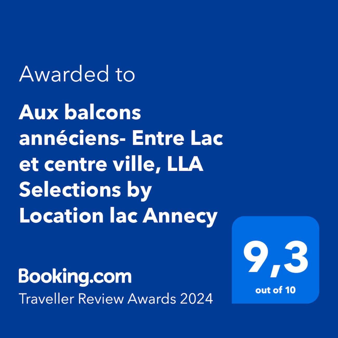 Aux Balcons Anneciens- Entre Lac Et Centre Ville, Lla Selections By Location Lac Annecy Sevrier Exterior photo